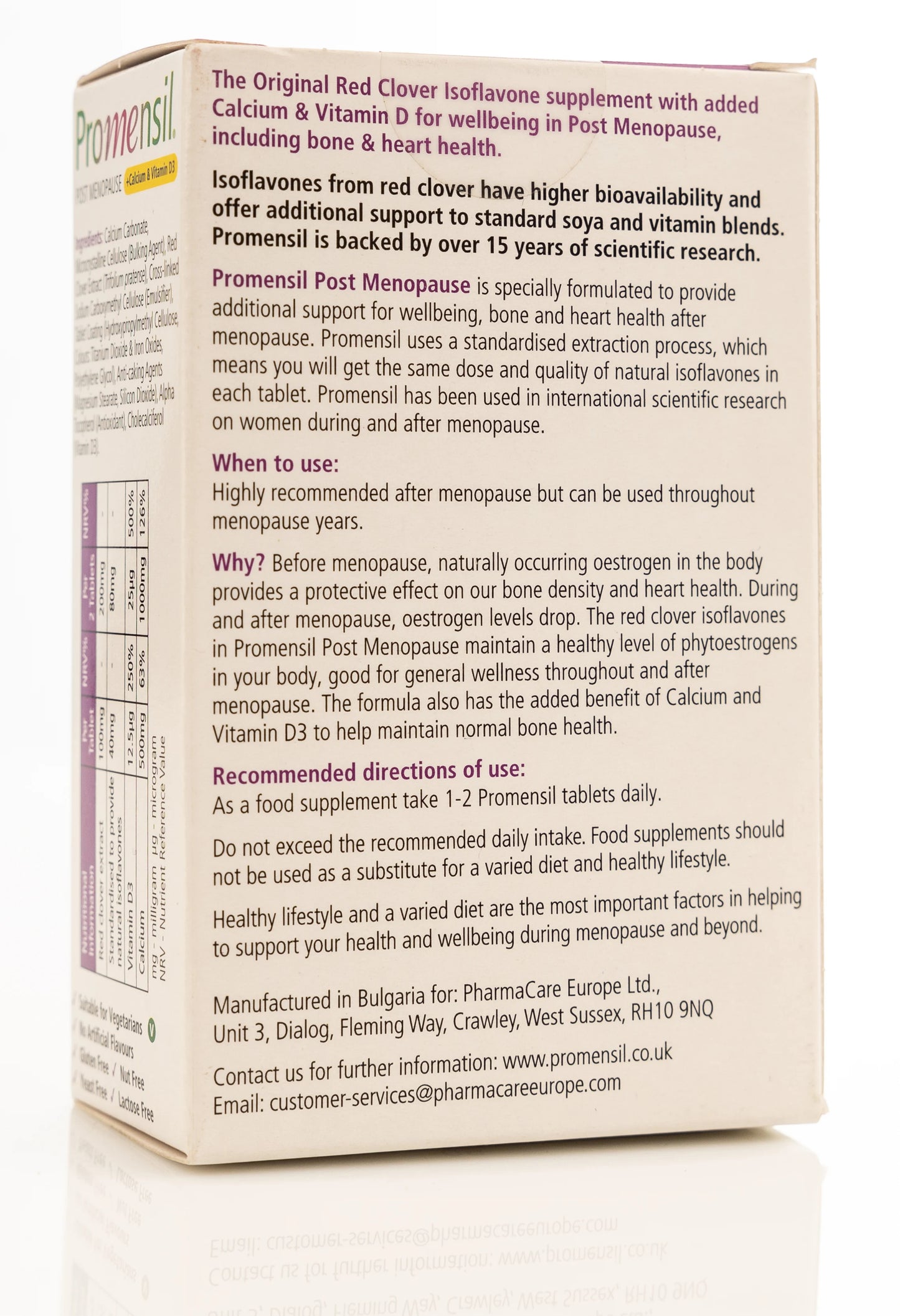 Promensil Post Menopause [Aftercare] 30 Capsules