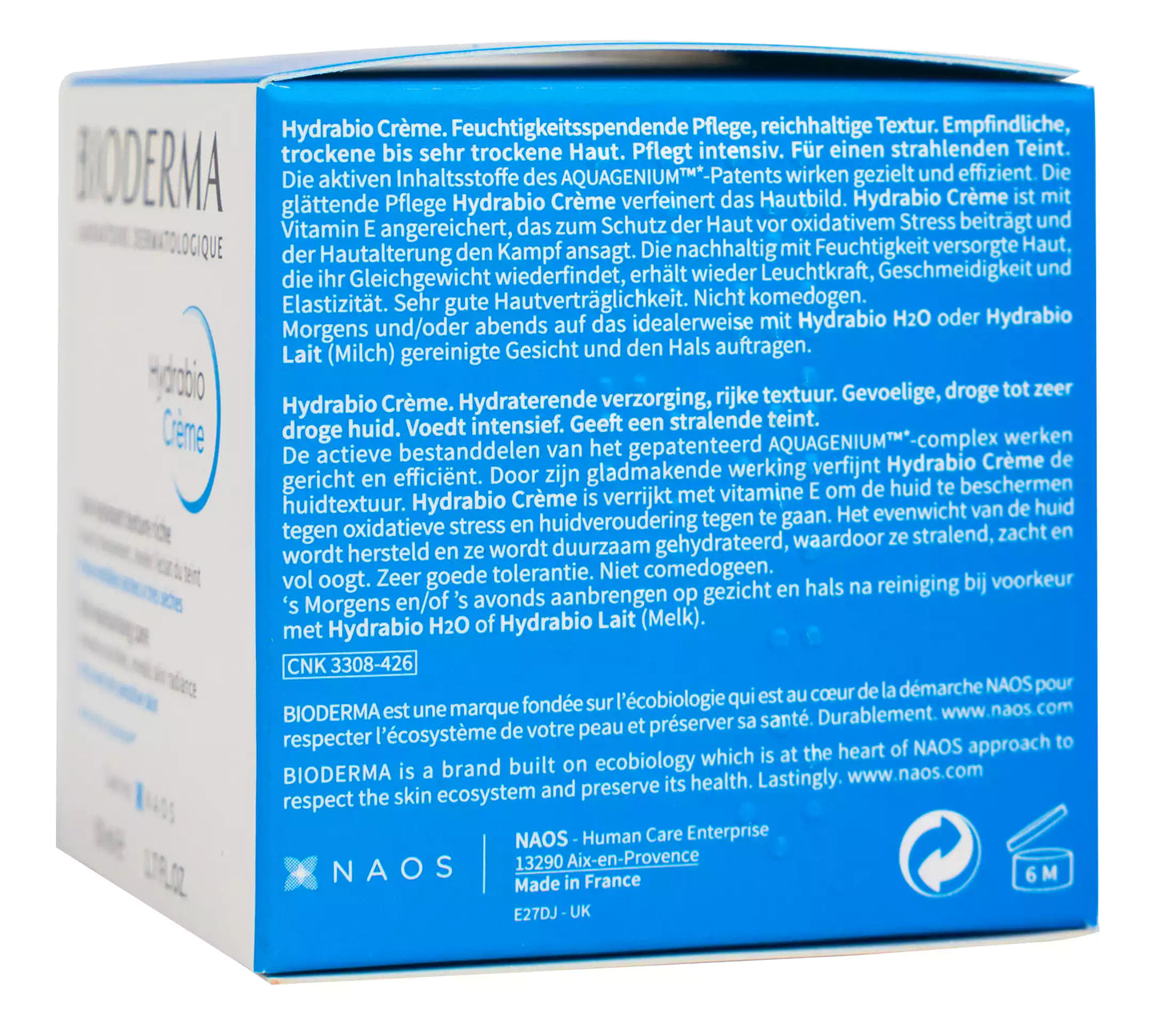 Bioderma Hydrabio Rich Crème 50 Ml