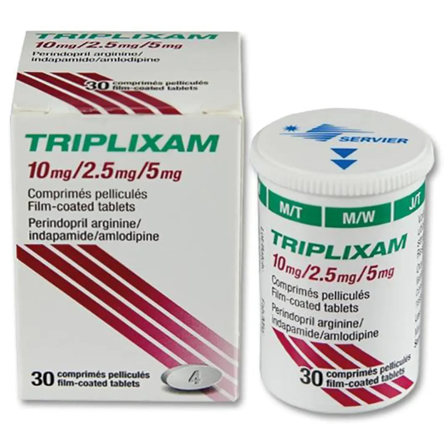 Triplixam 10/2.5/5Mg 30 Tablets