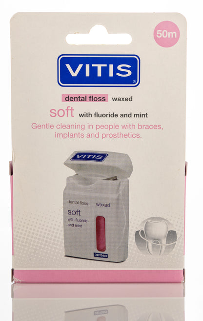 Dentaid Vitis Waxed Floss [Pink]