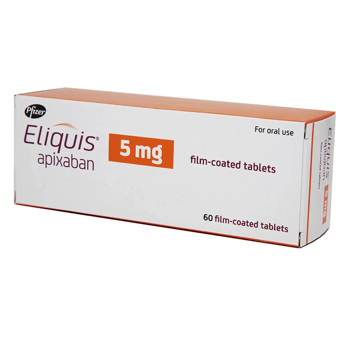 Eliquis 5Mg 60 Tablets