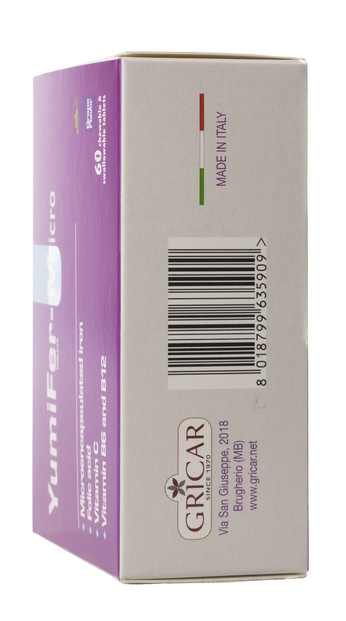 Yumifer-Micro 60 Chewables & Swallowable Tablets