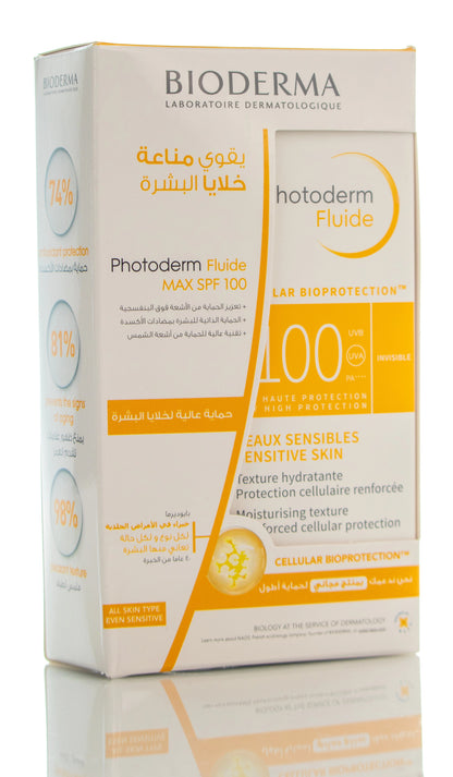 Bioderma Photoderm MAX SPF 100 invisible Fluid 1+1 Offer