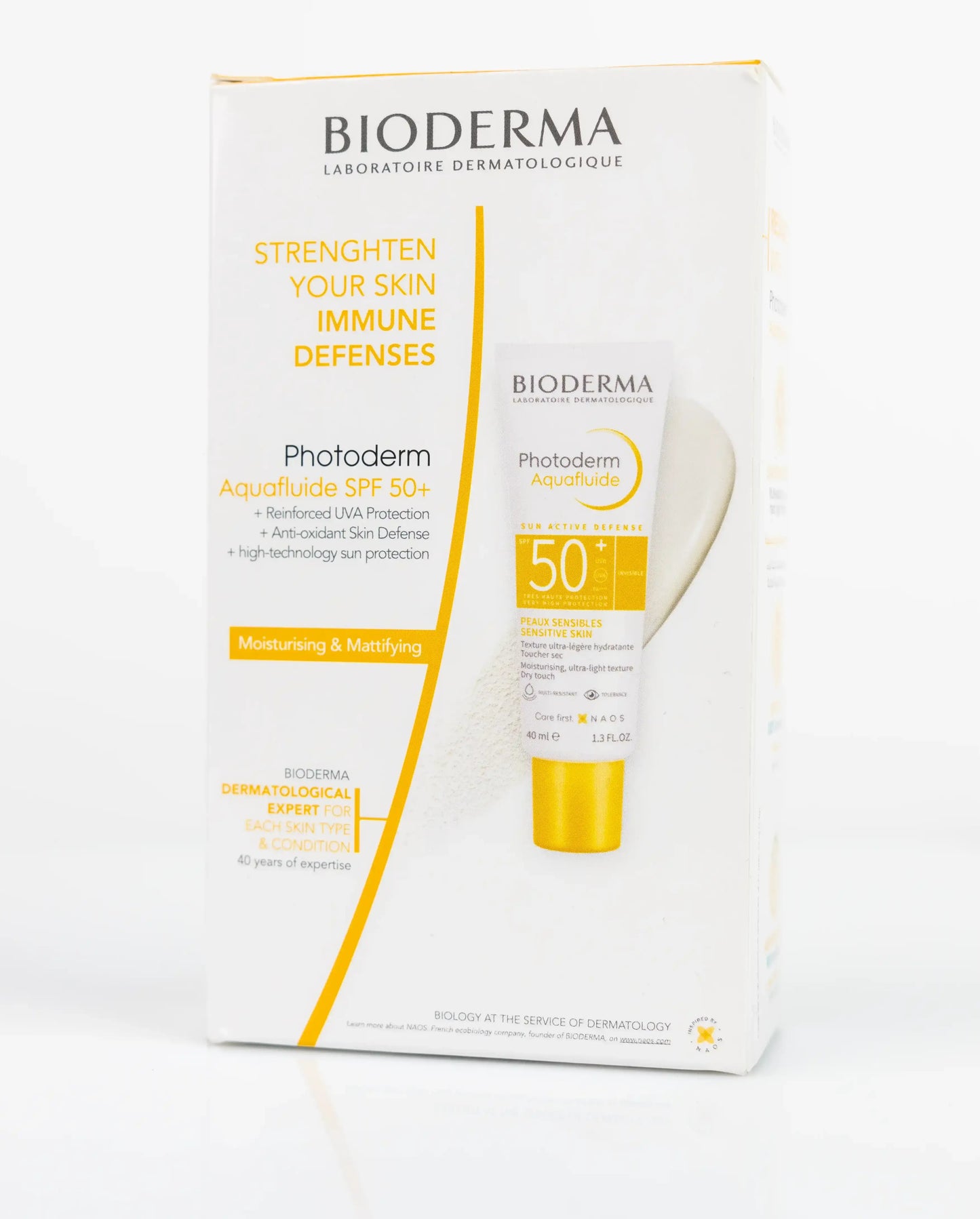 Bioderma Photoderm Aquafluide SPF 50+ Moisturising & Mattifying 40 Ml 1+1 Offer Pack