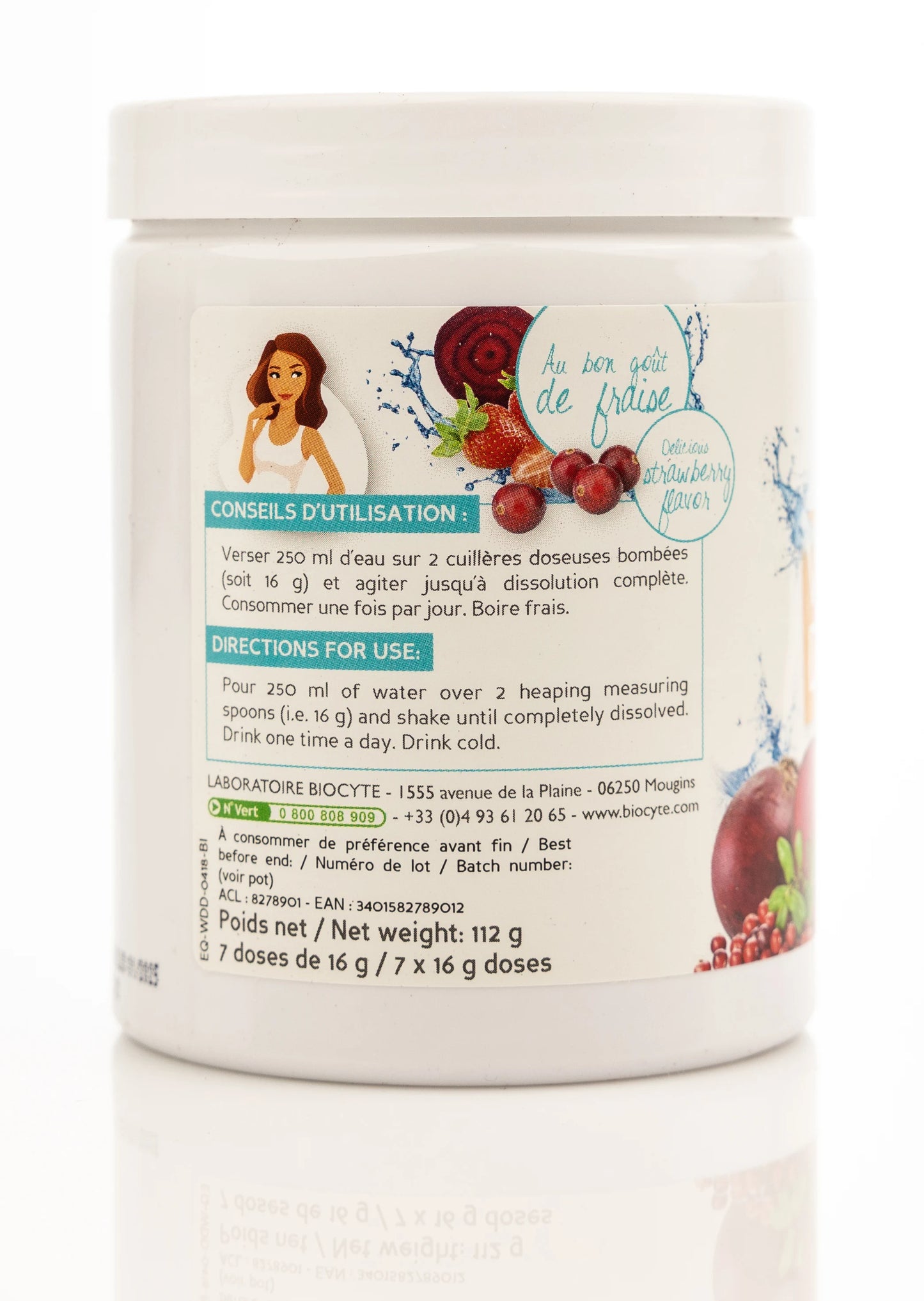 Biocyte Water Detox Draining Powder 200g