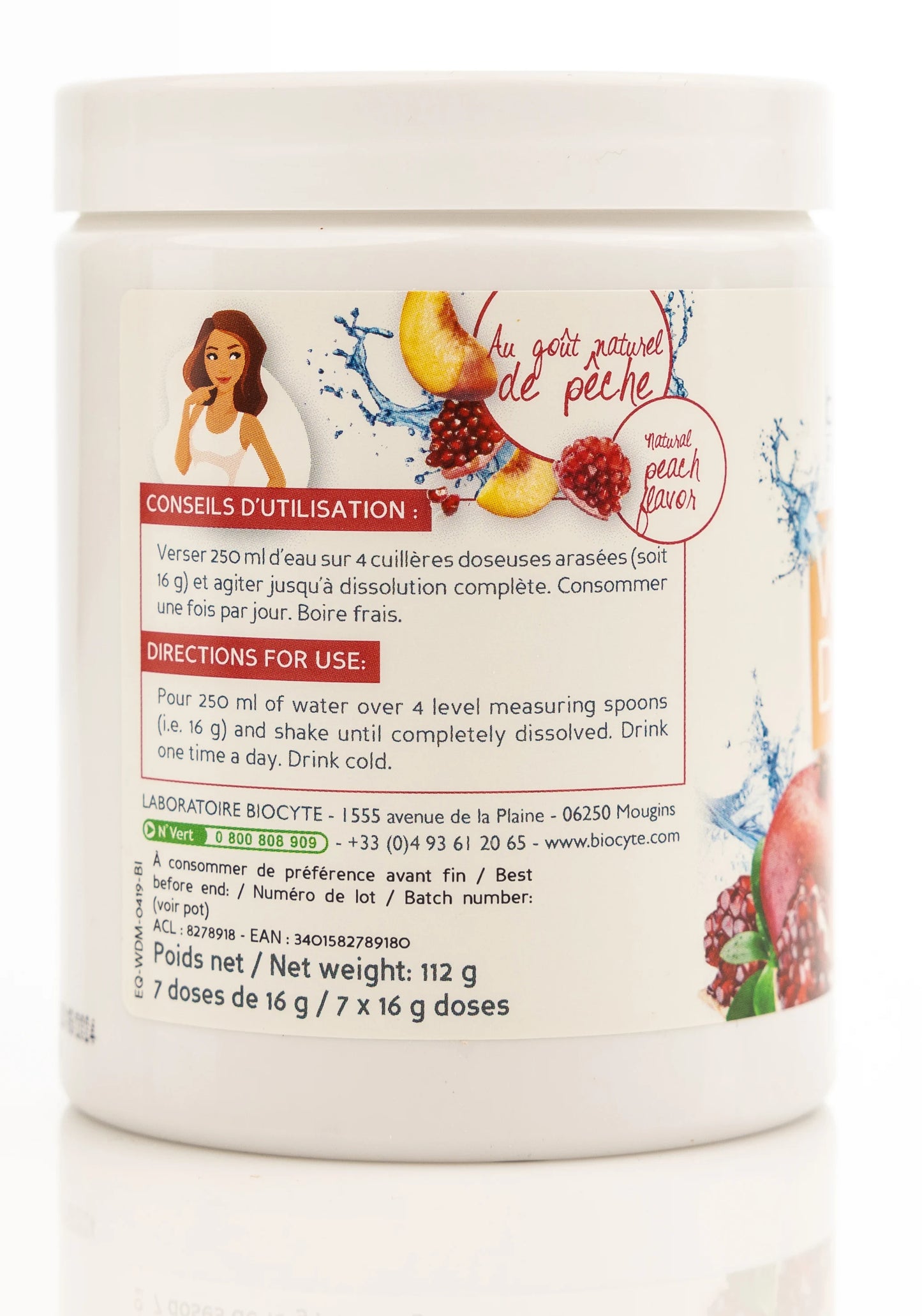 Biocyte Water Detox Slimming Powder 200g