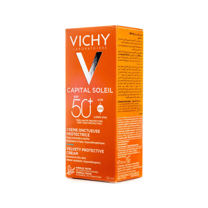 Vichy Ideal Spf 50+ Face [Velvety] Cream 1+1 Offer