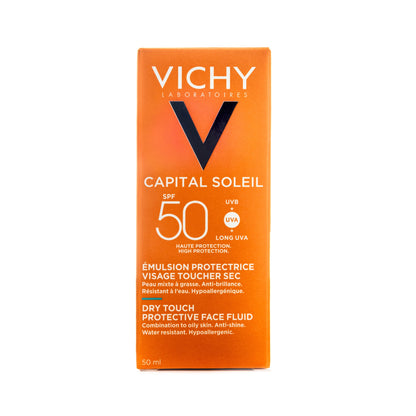 Vichy Ideal Spf 50+ Dry Touch Fluid 1+1 Offer
