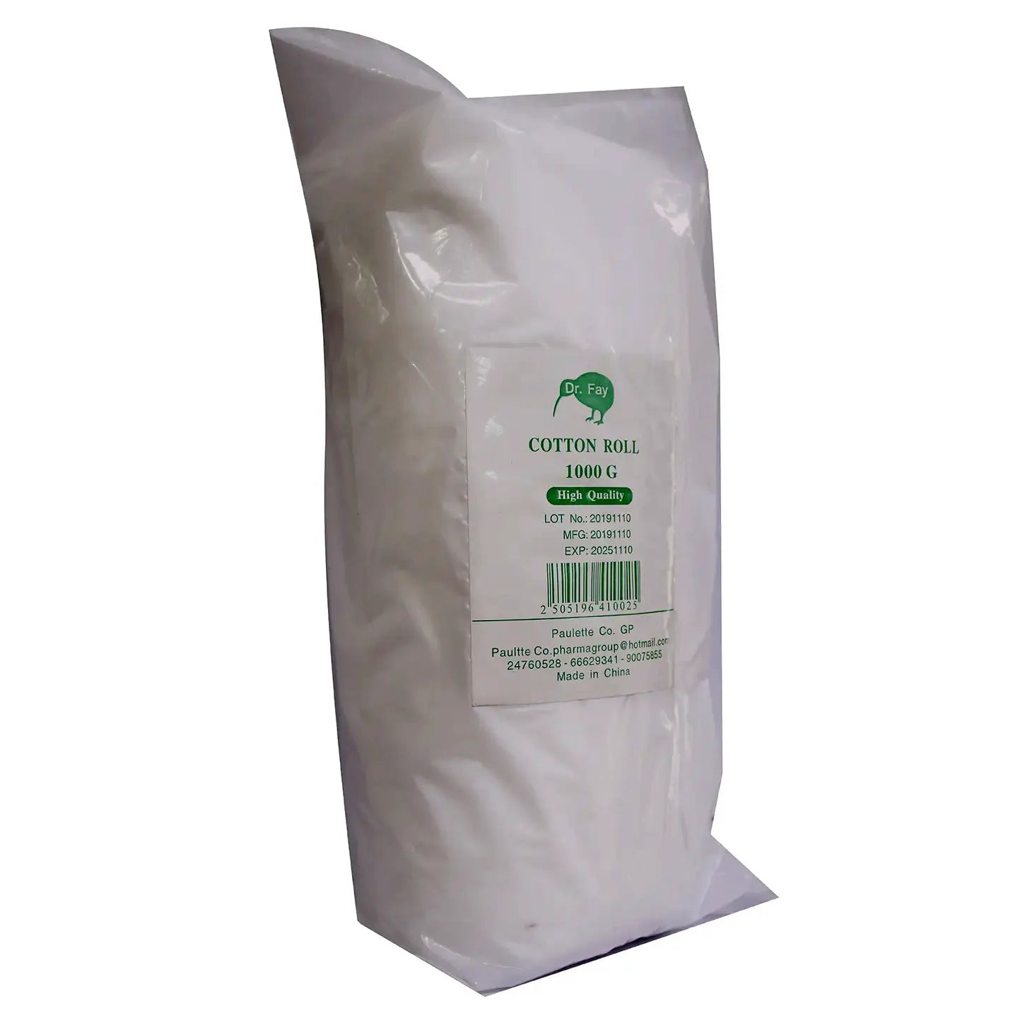 Dr Fay Cotton Roll 1000 Gm