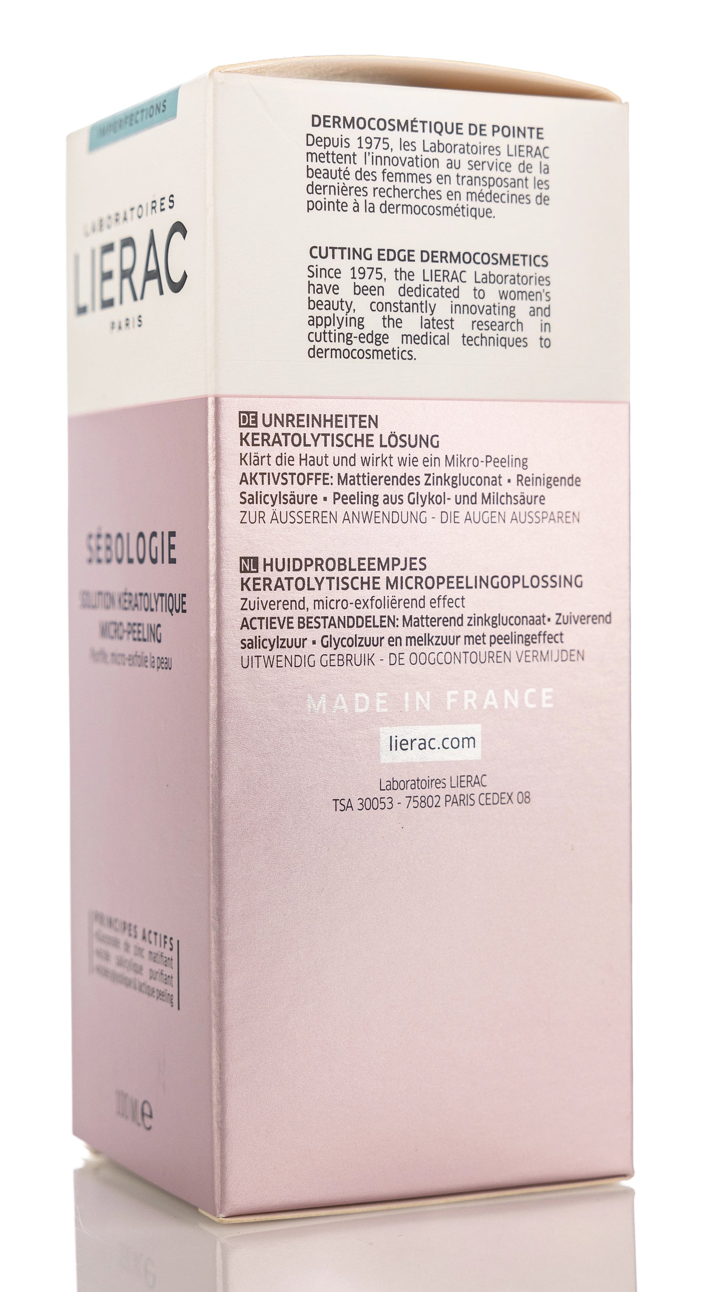Lierac Sebologie Keratolytic Solution 100 Ml
