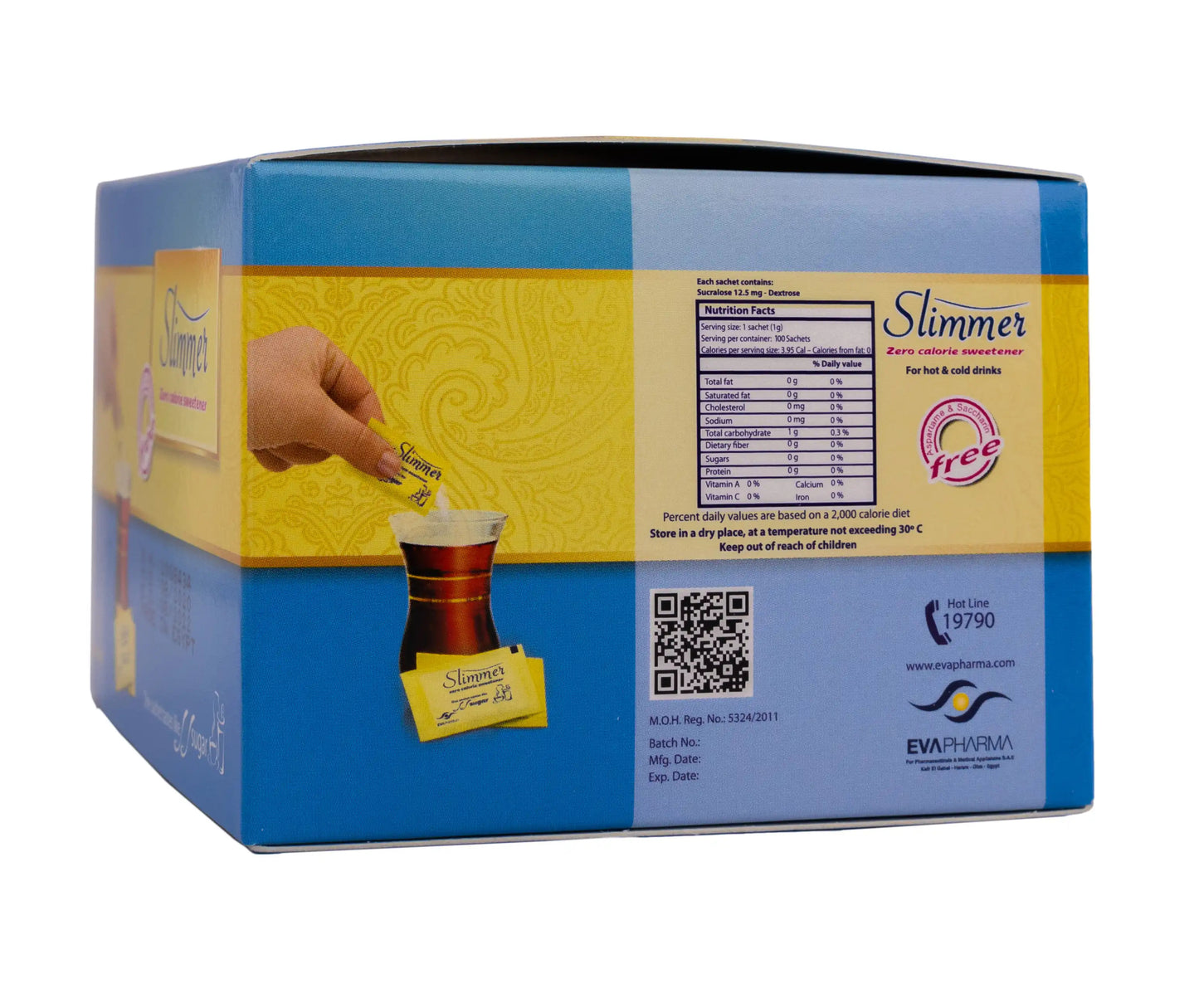 Slimmer Sweetener 100 Sachets