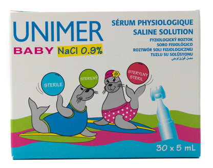 Unimer Baby Normal Saline 5Ml 30 pieces