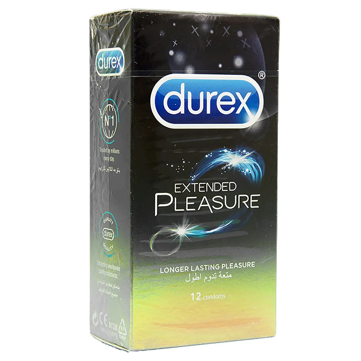 Durex Condom Extend Pleasure 12 Pieces
