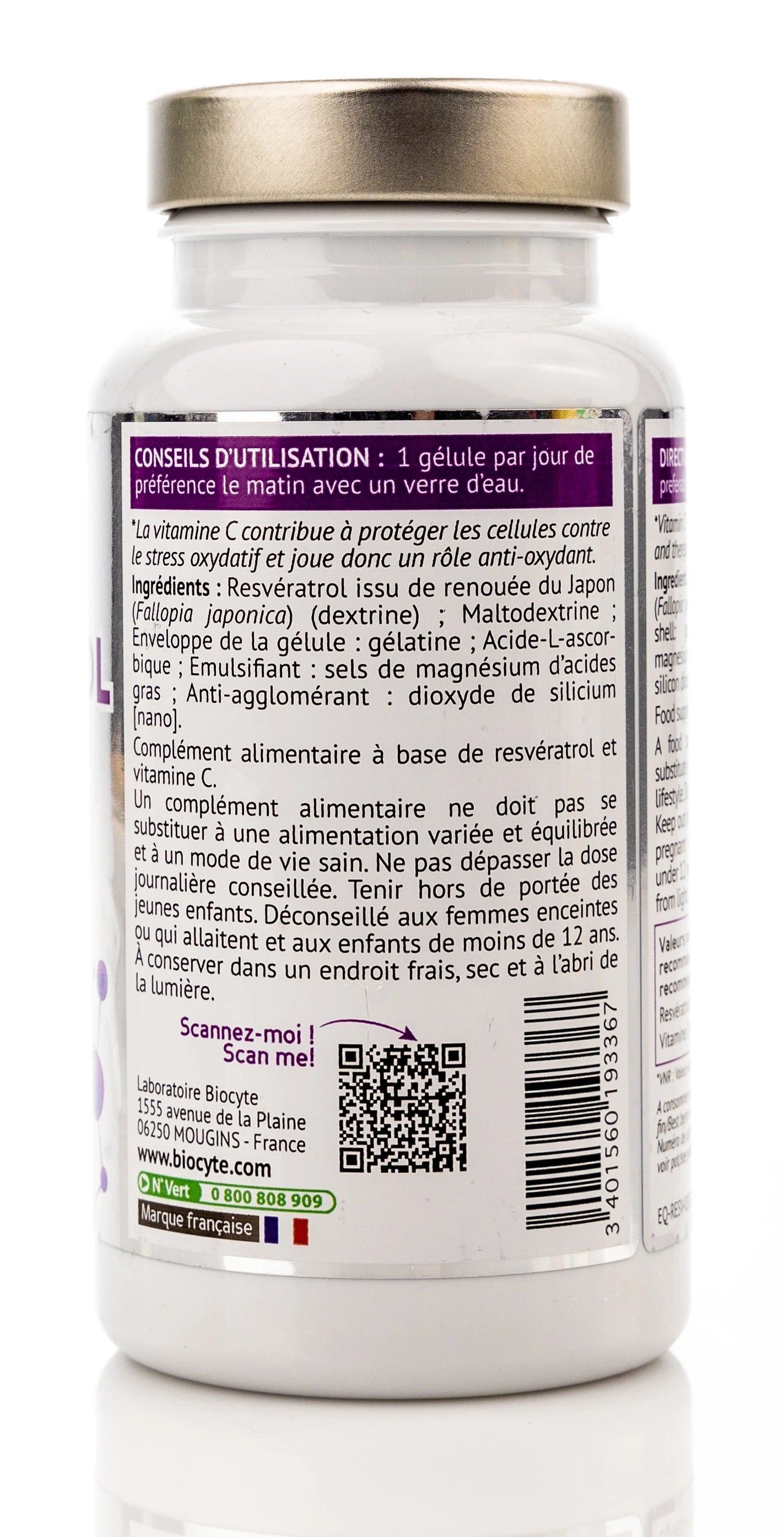 Biocyte Resveratrol Forte 30 Capsules