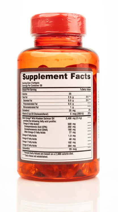 Puritan's Pride  All In One Omega 60 Sofgels