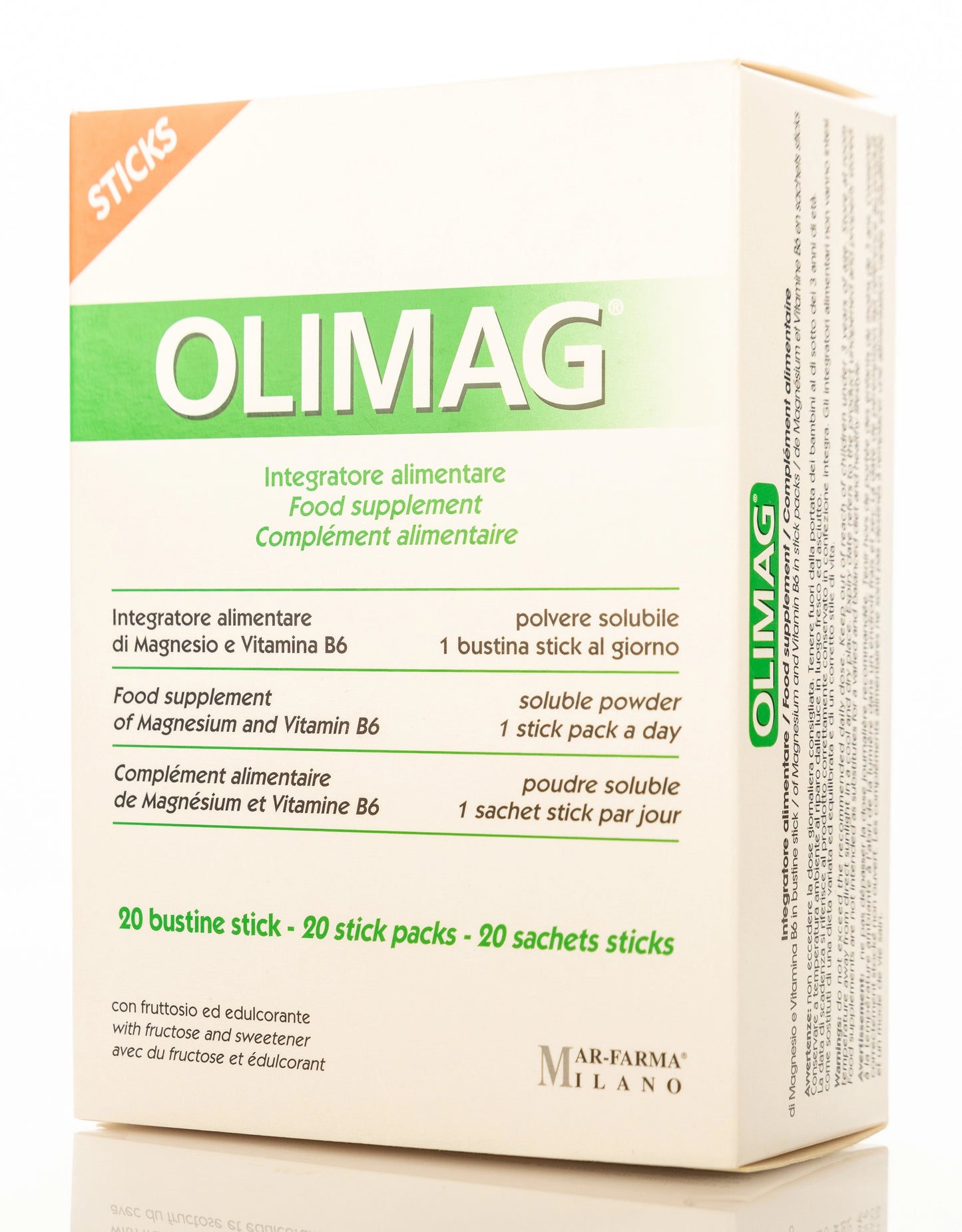 Olimag 20 Stick Sachets