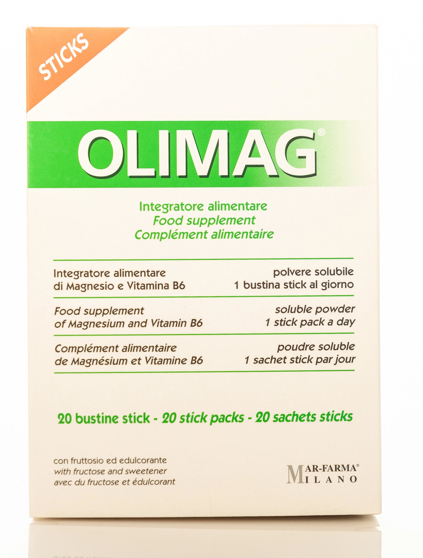 Olimag 20 Stick Sachets