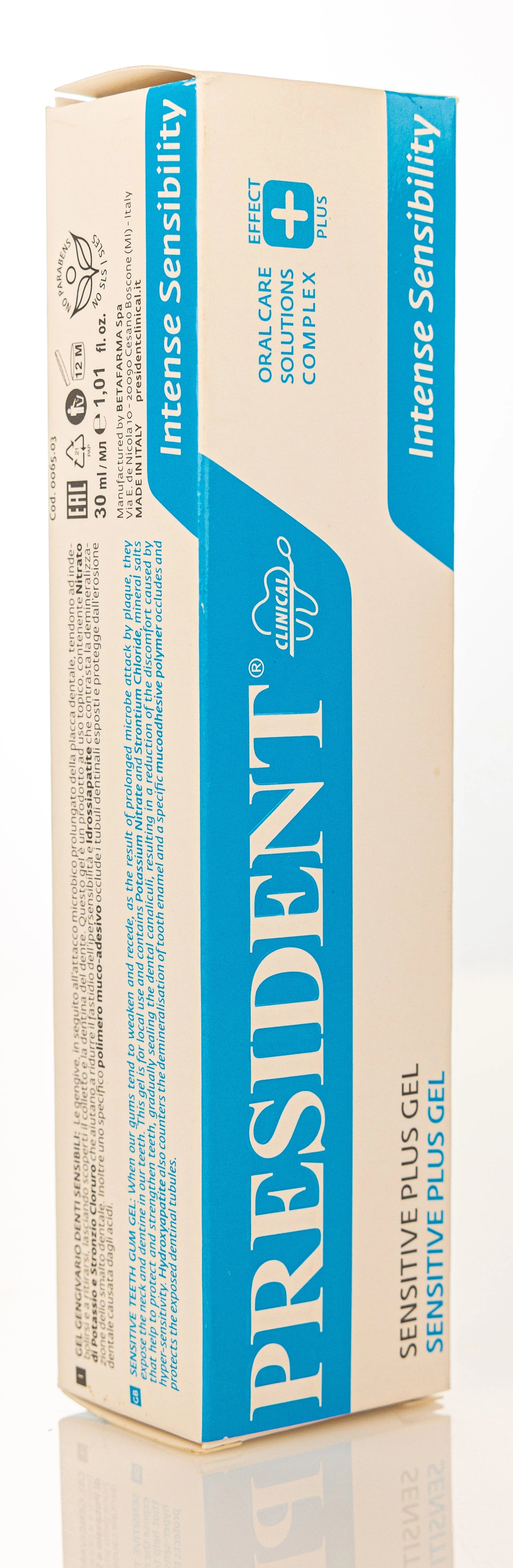 President Intense Sensibility Sensitive Plus Gel 30ml