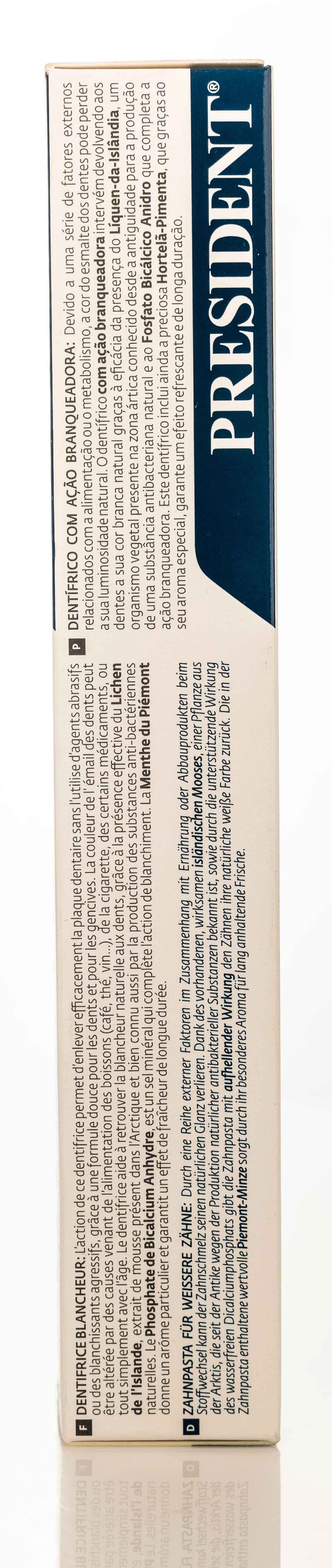 President Daily White Toothpaste 75ml