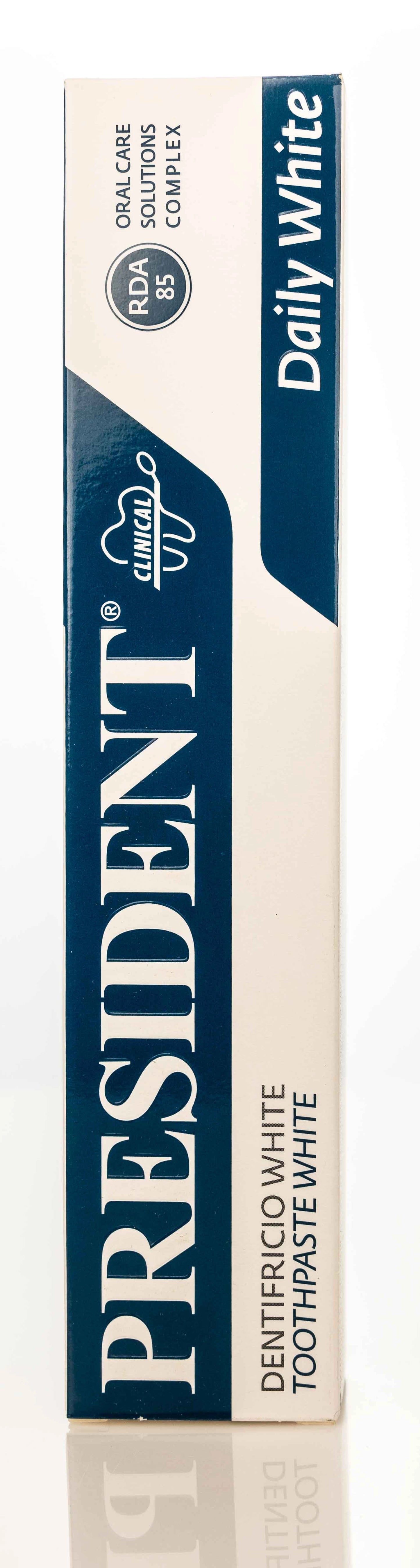 President Daily White Toothpaste 75ml