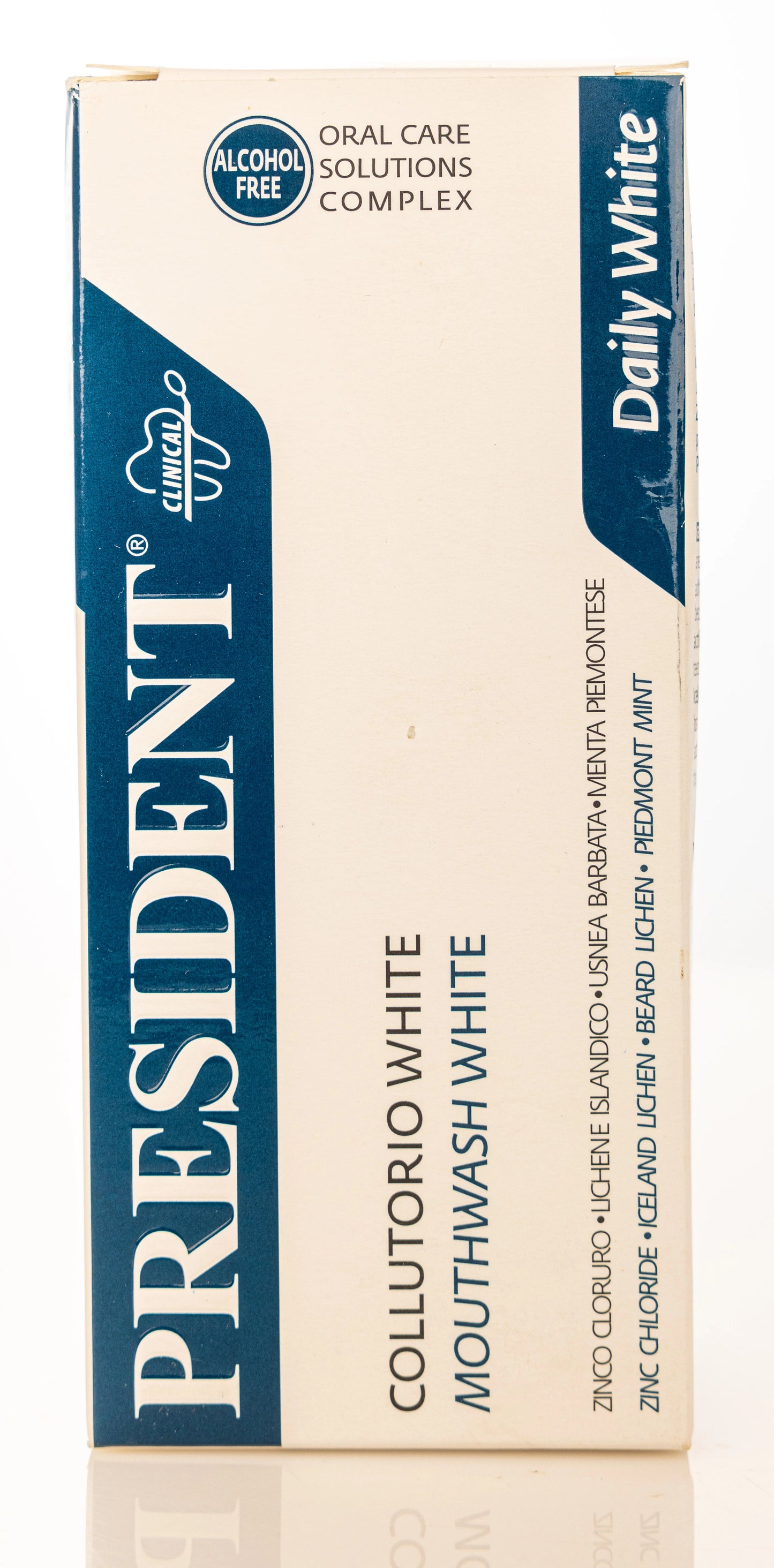 President Daily White Mouthwash 250ml