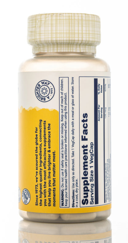 Solaray Vitamin D3 + K2 60 Capsules