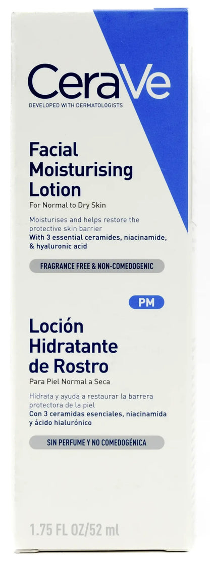 CeraVe Facial Moisturising Lotion PM Lotion 52 Ml