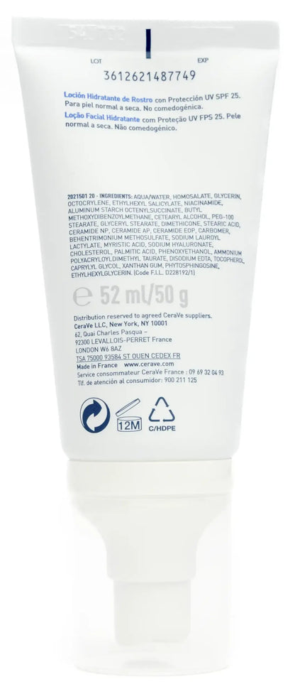 CeraVe Facial Moisturising Lotion AM SPF30 Lotion 52 Ml