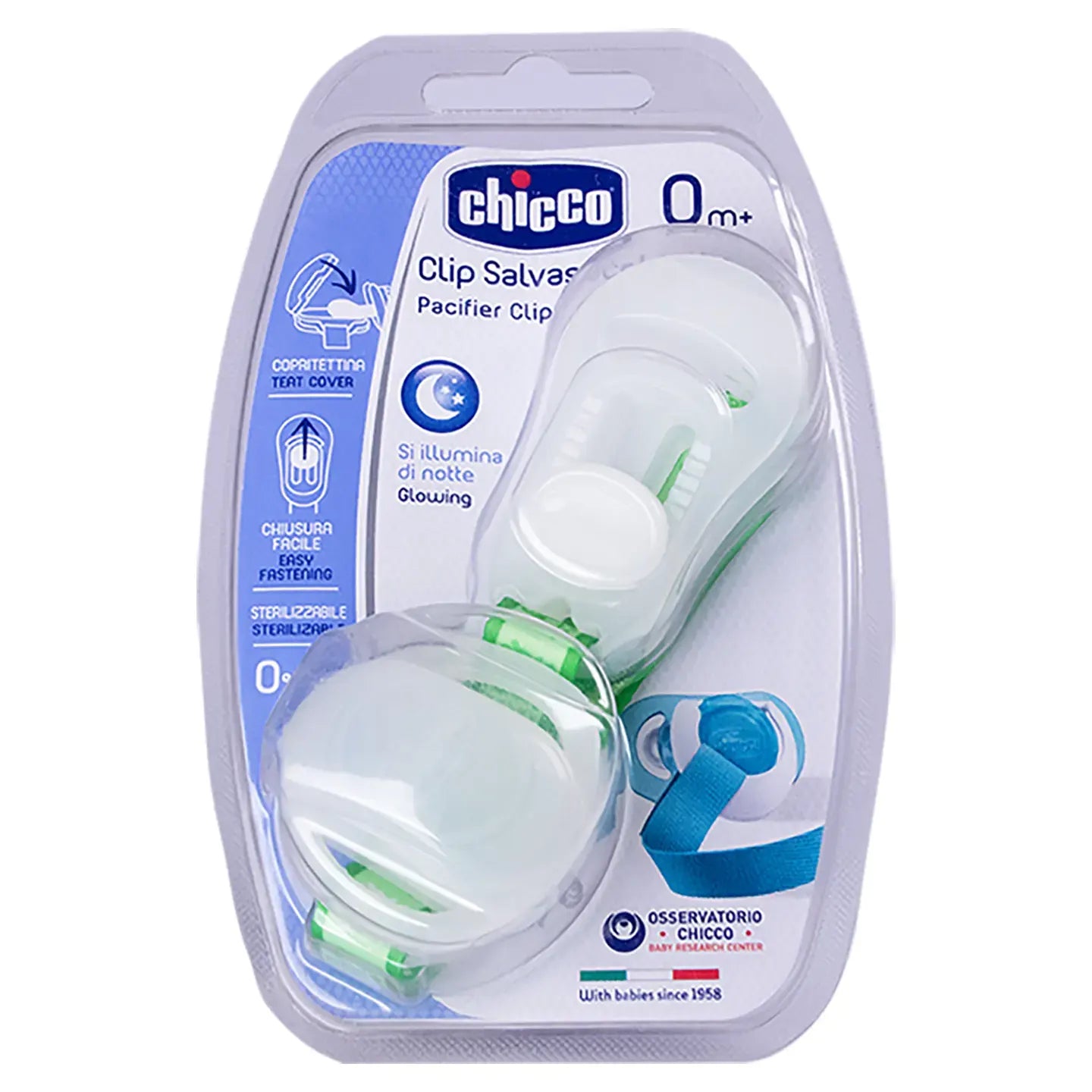 Chicco [72630] Pacifier Clip Lumi