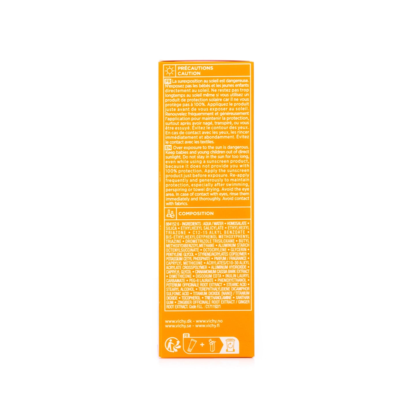 Vichy Ideal Soleil SPF 50 Dry Touch Face Fluid 50 ml