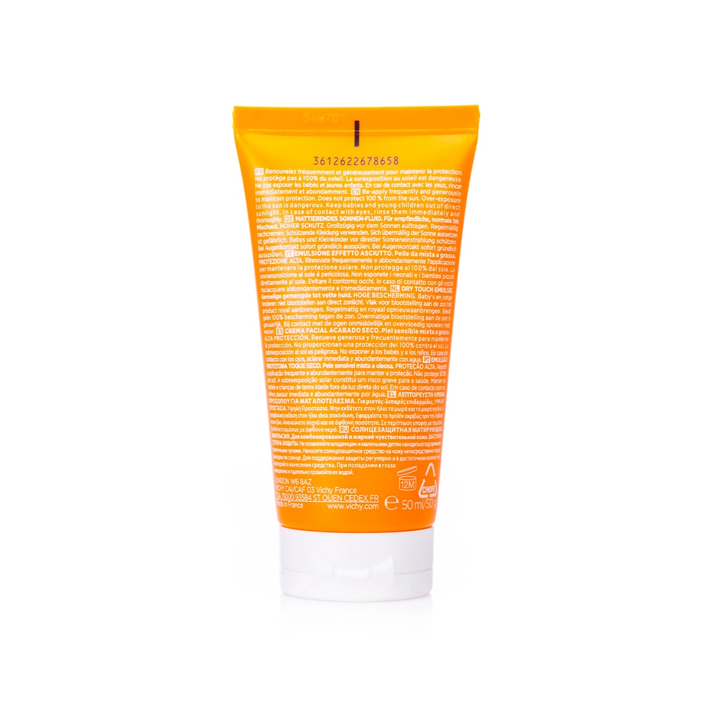 Vichy Ideal Soleil SPF 50 Dry Touch Face Fluid 50 ml