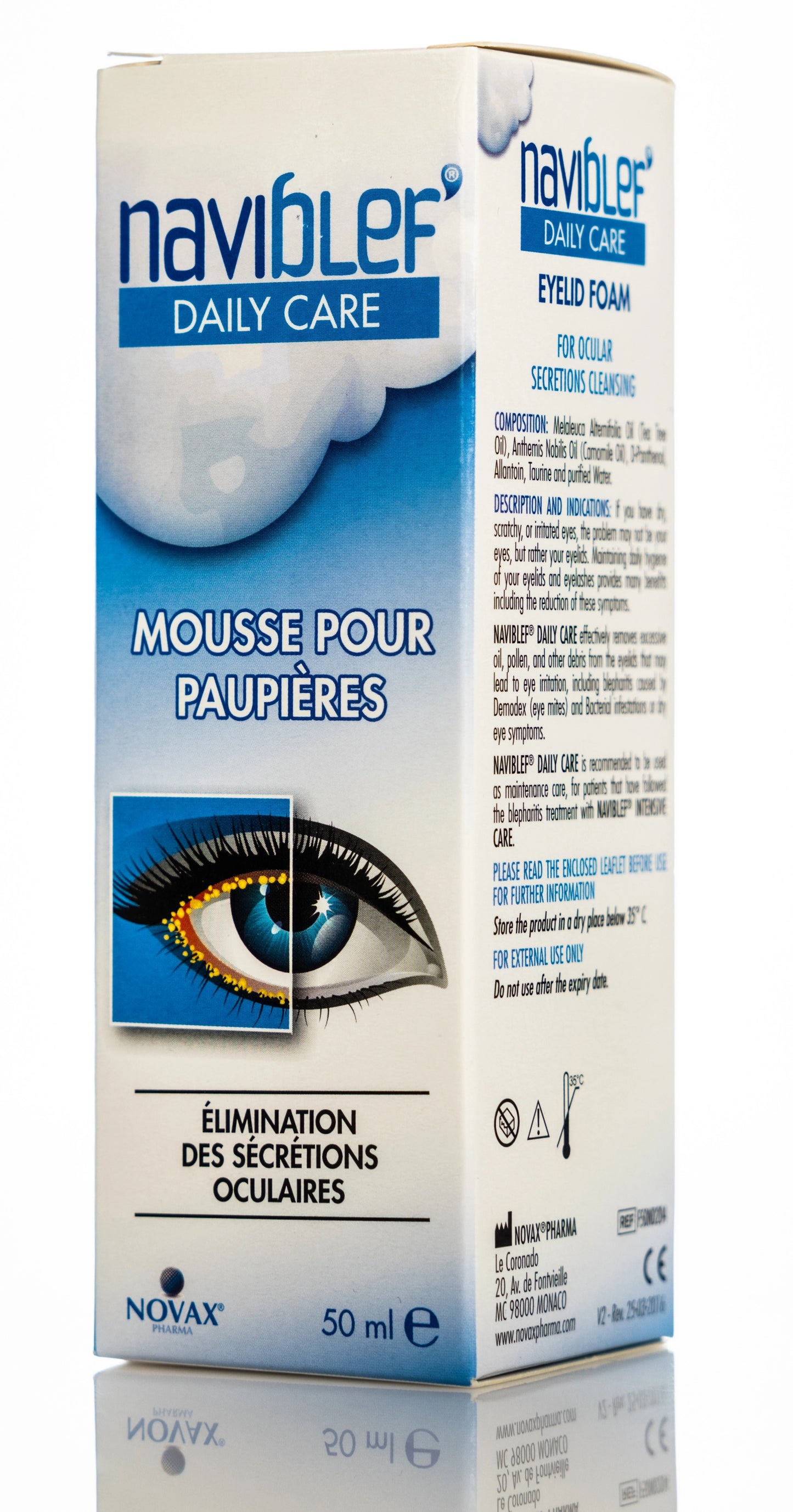 Navi Blef Eyelid Foam 50Ml