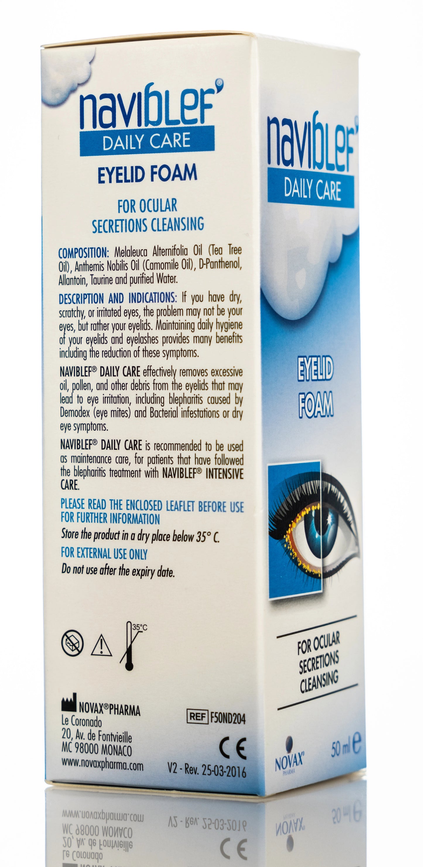 Navi Blef Eyelid Foam 50Ml