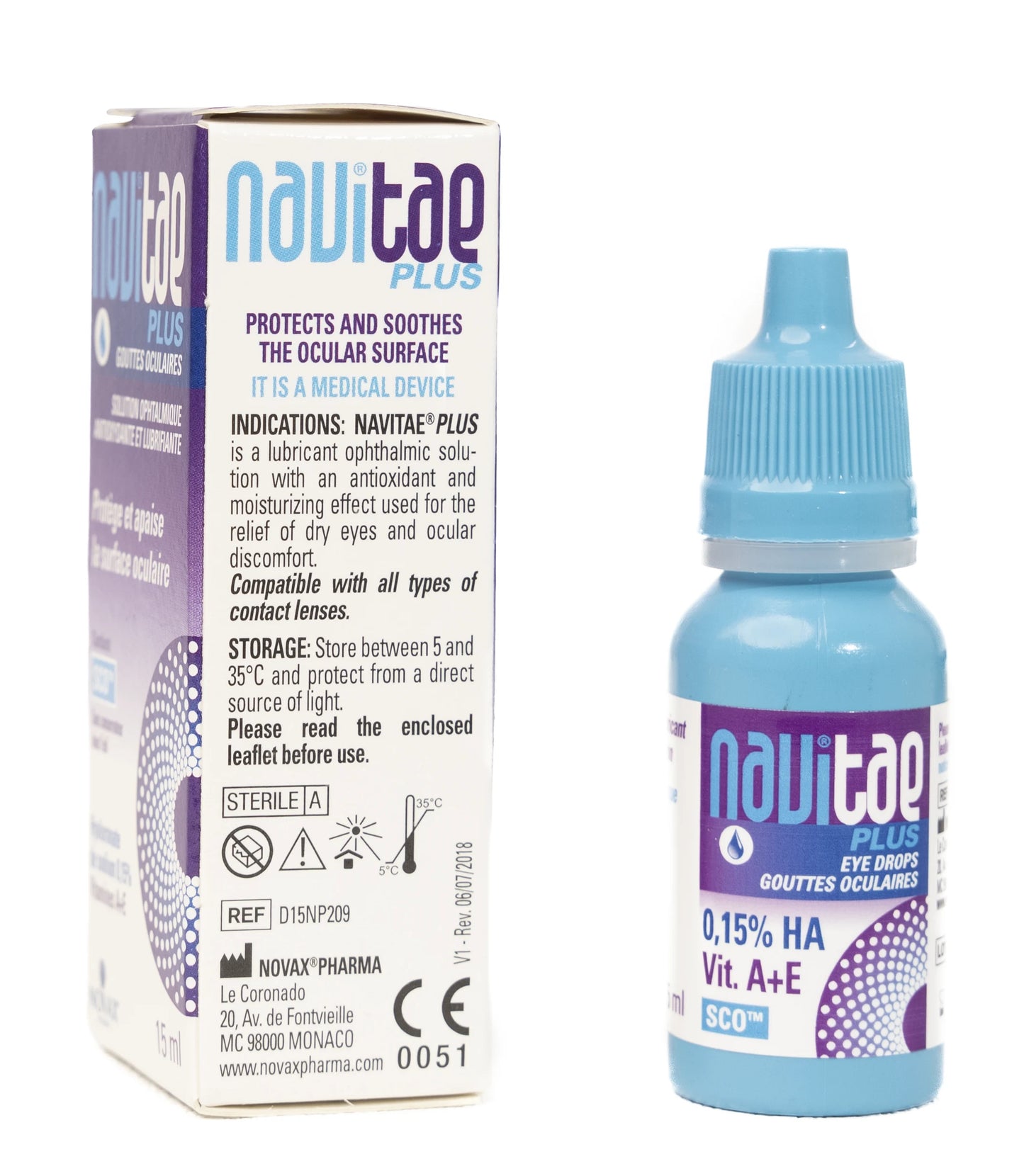 Navitae Plus Eye Drops 15Ml