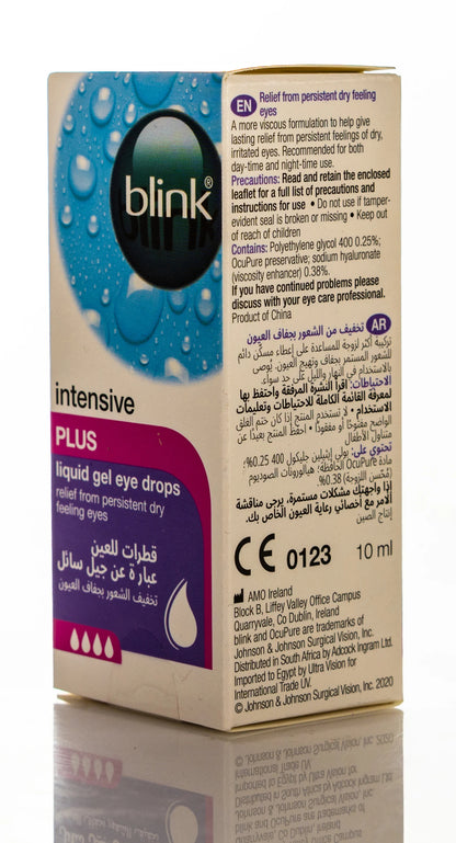 Blink Intensive Tears Plus Eye Drops 10 Ml