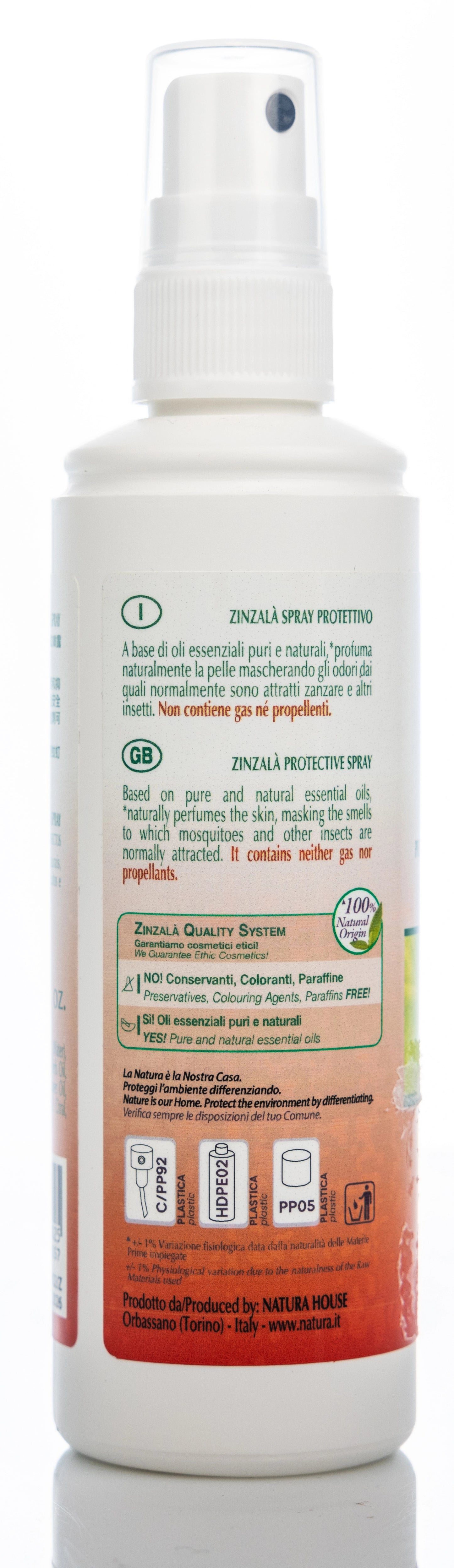 Natura House Zinzala Protective Spray 100 Ml