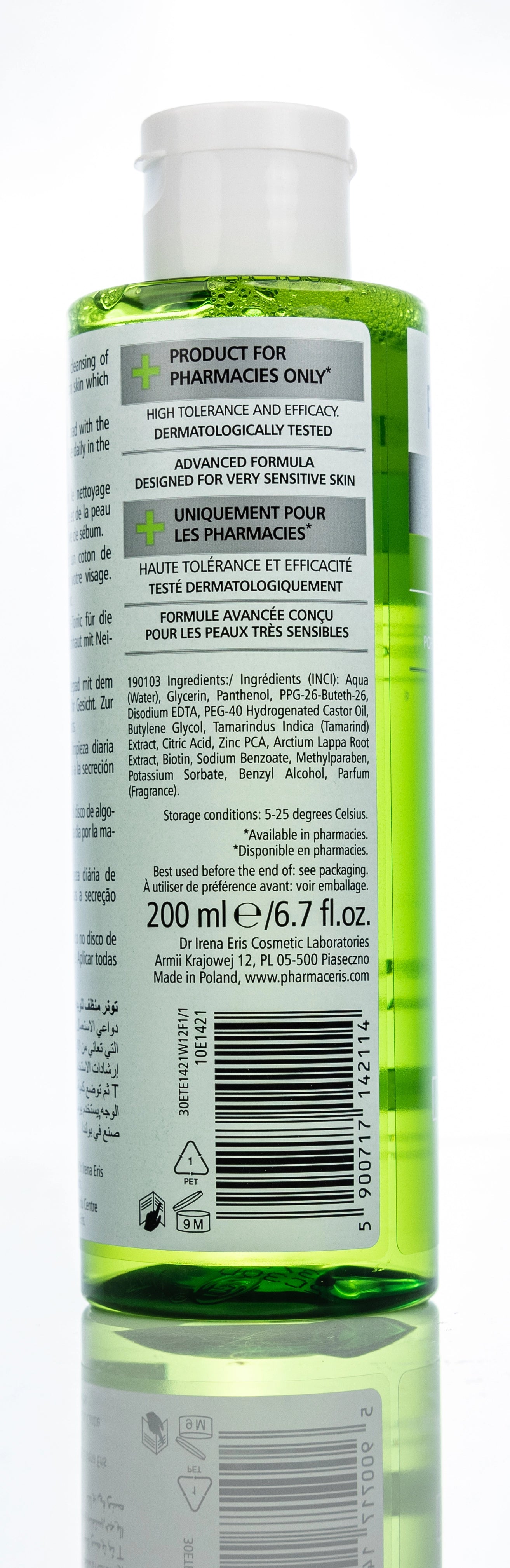 Pharmaceris T Puri-Sebotonique Normalizing Face Toner 200 Ml