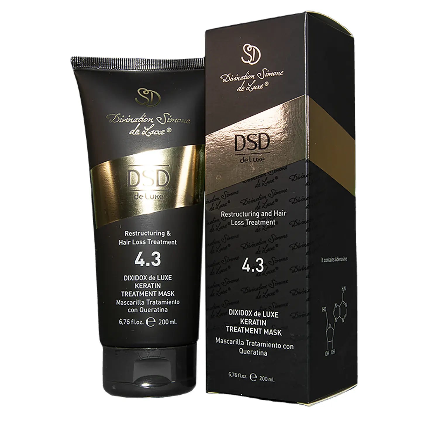 DSD de LUXE 4.3 Keratin Treatment Mask 200 Ml
