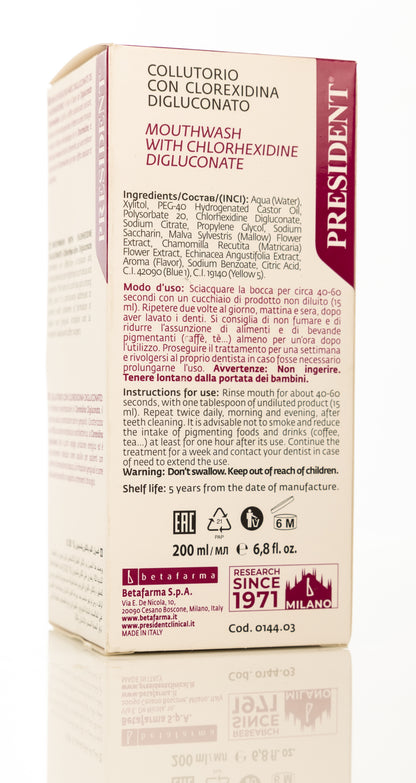 President  Healthy Profi Mouthwash 250ml