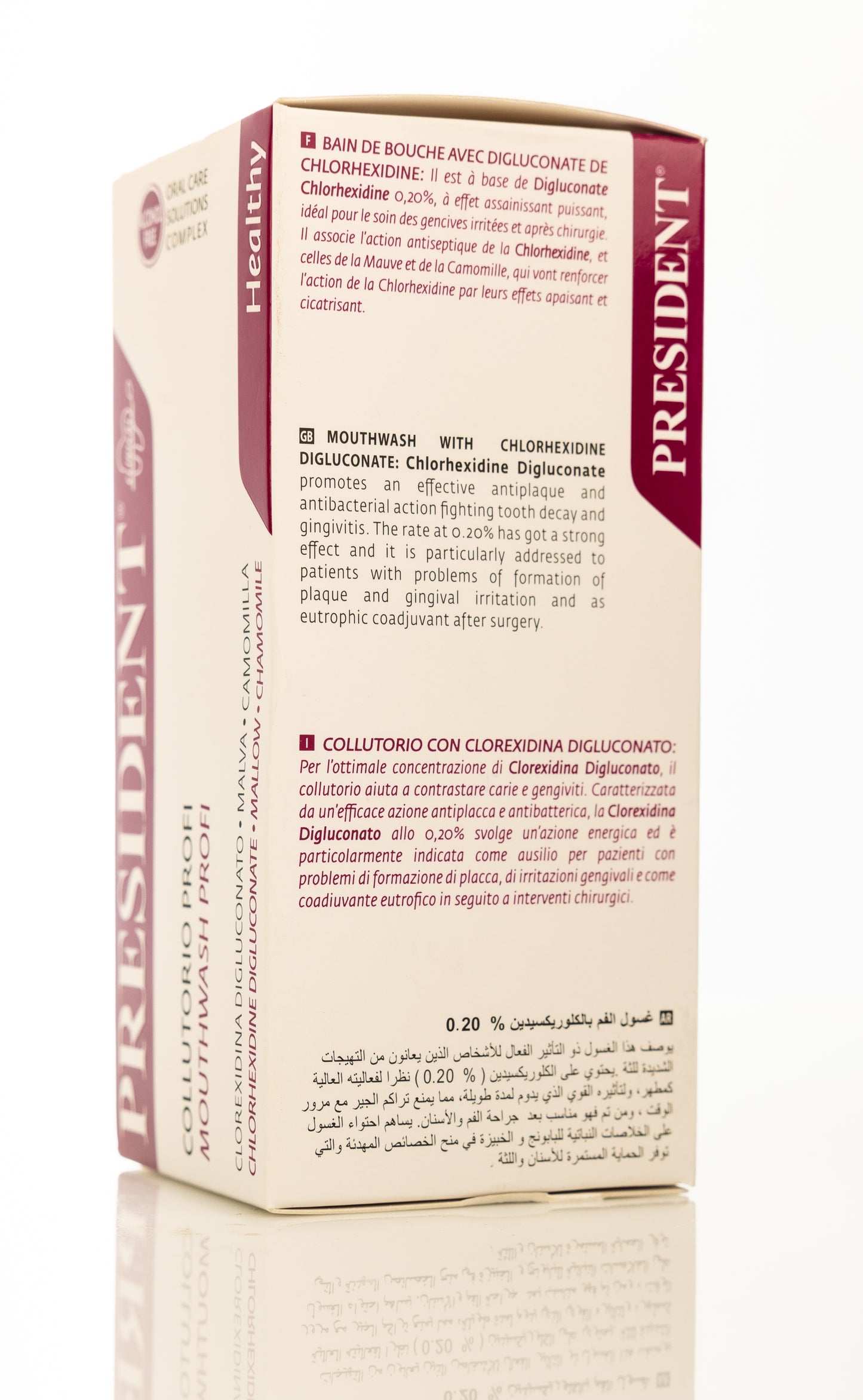 President  Healthy Profi Mouthwash 250ml
