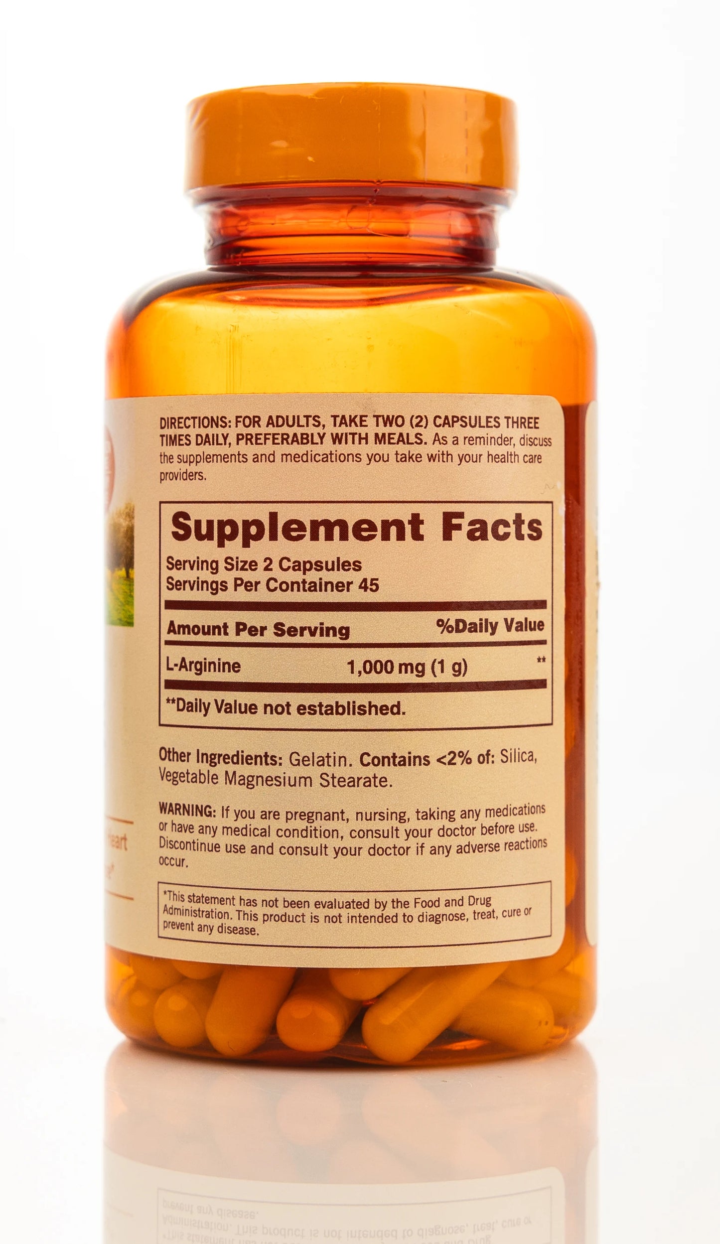 Sundown L-Arginine 500mg 90 Capsules