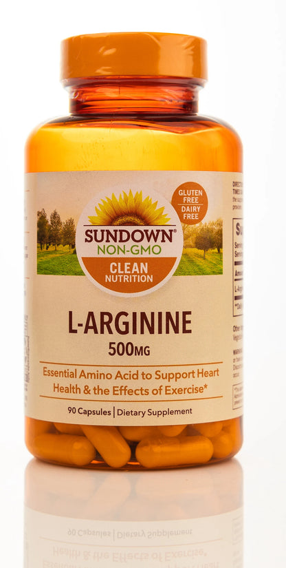 Sundown L-Arginine 500mg 90 Capsules