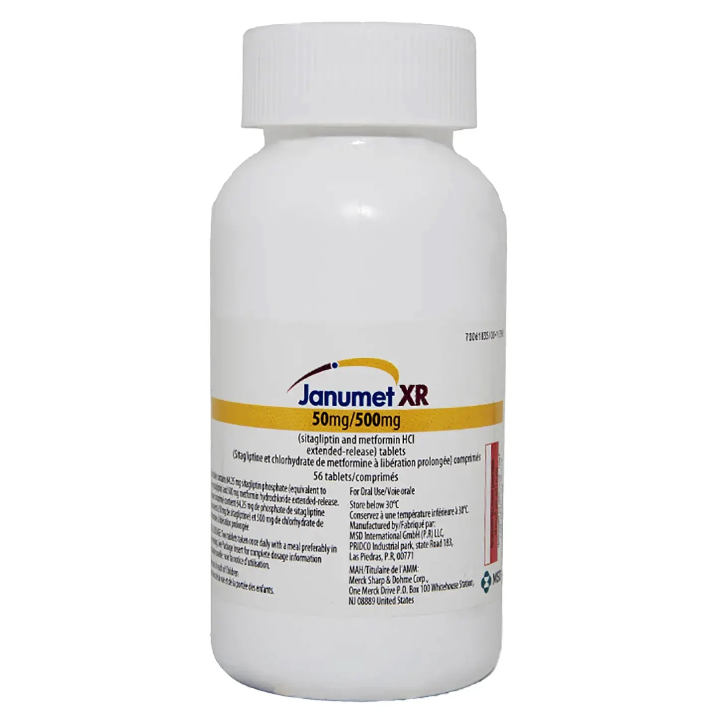 Janumet Xr 50/500Mg 56  Tablets