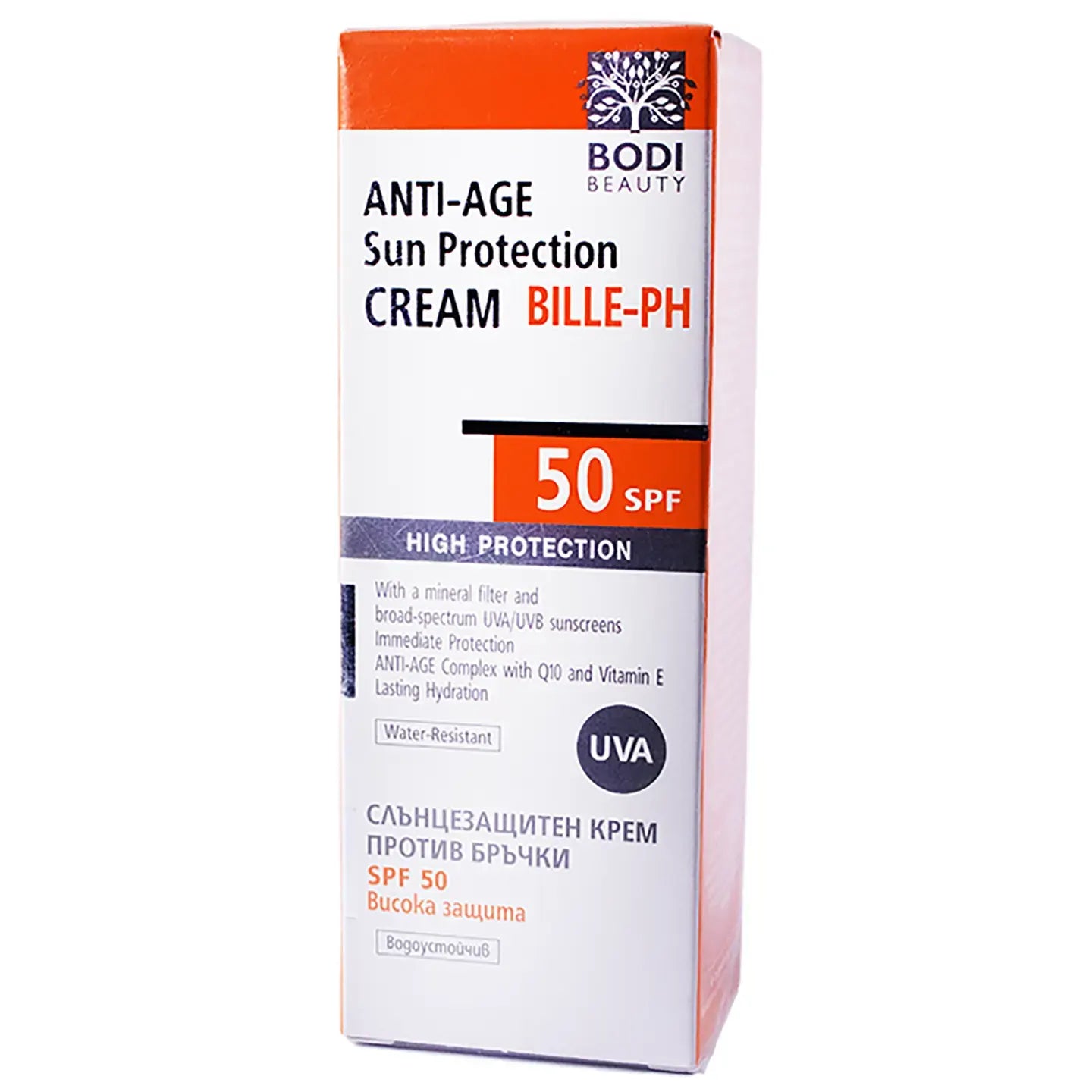 Bodi Beauty Bille-PH Anti-Age Sun Protection SPF 50 Cream 50 Ml