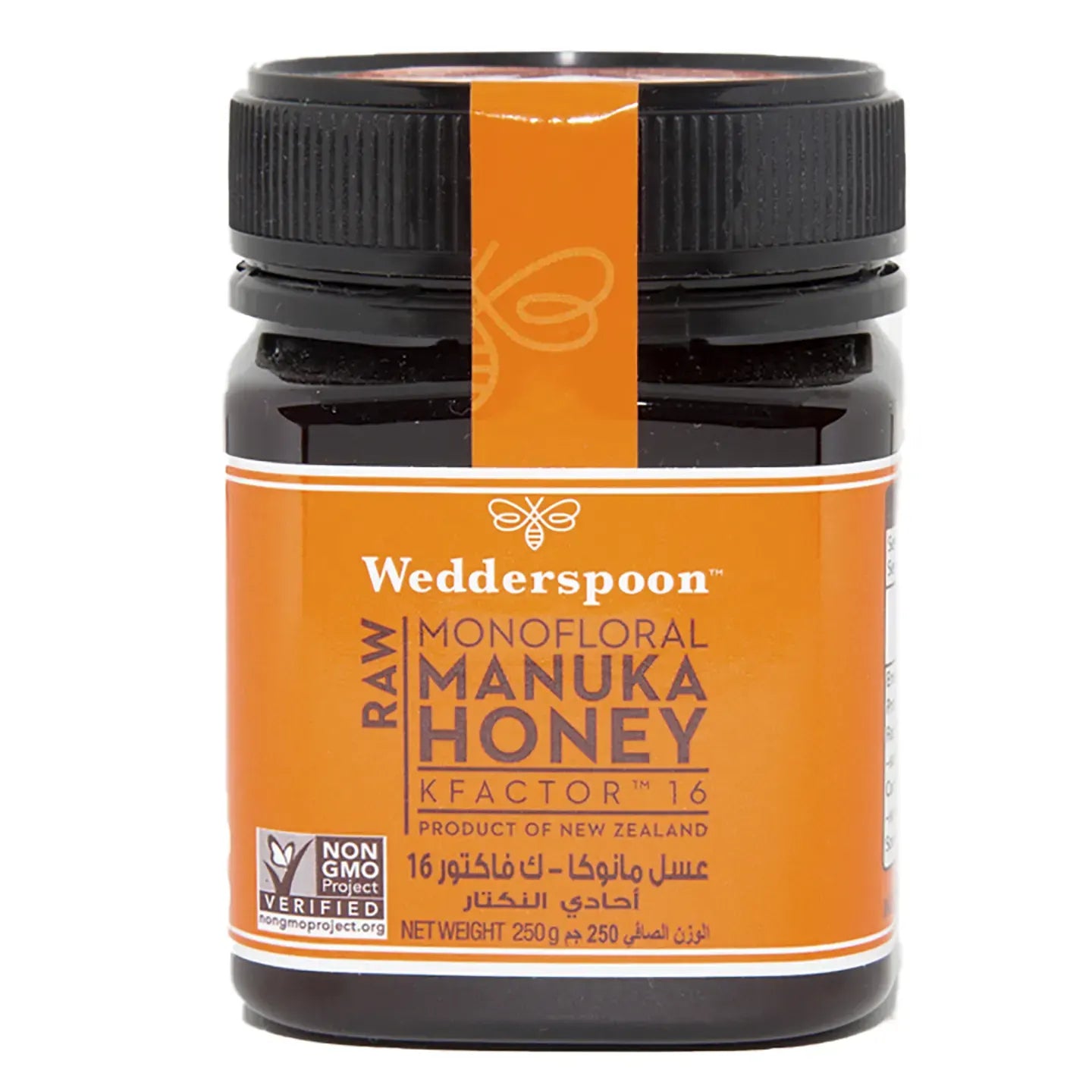 Wedderspoon Monofloral Manuka Honey [K Factor 16] 250g