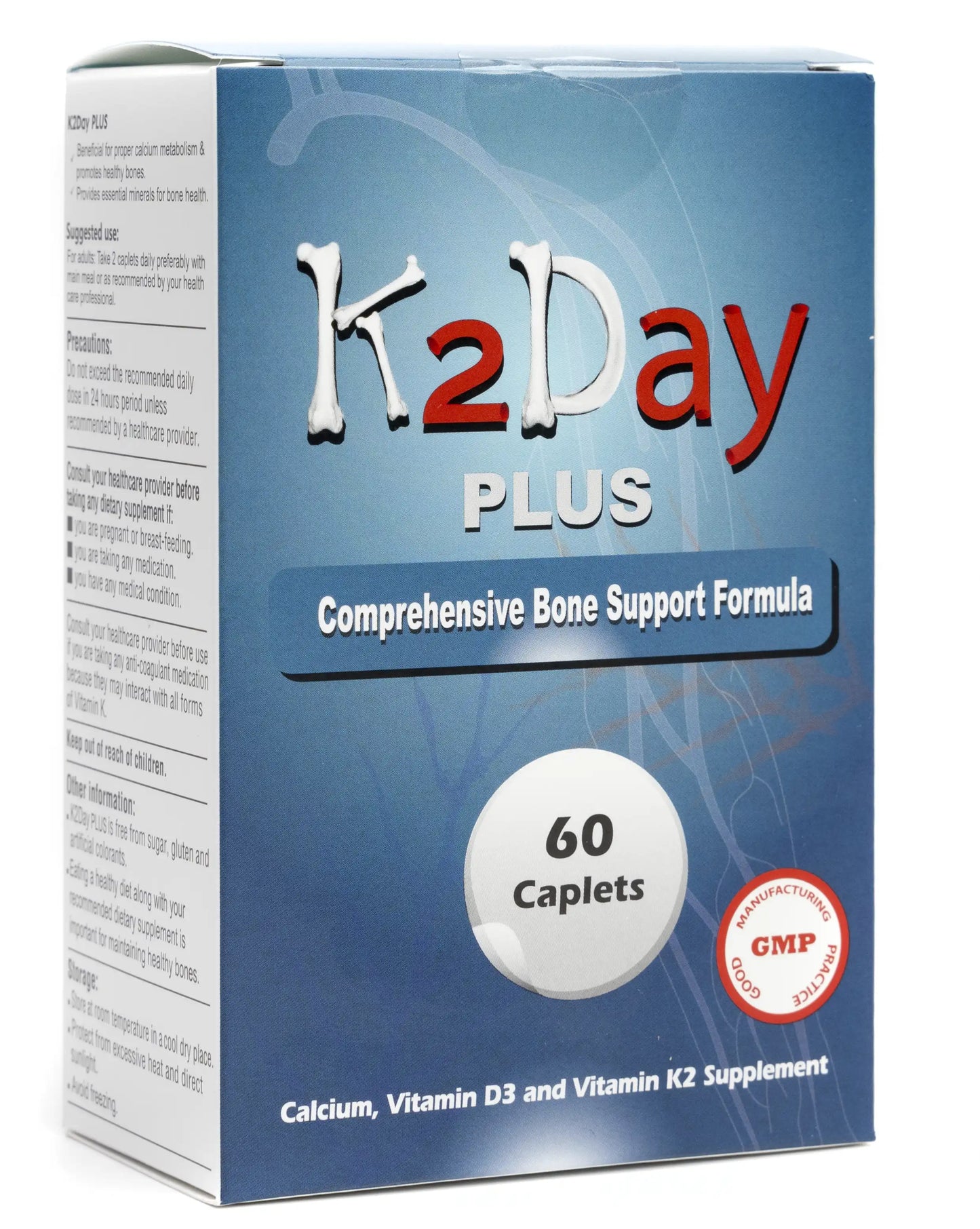 K2 Day Plus 60 Caplets
