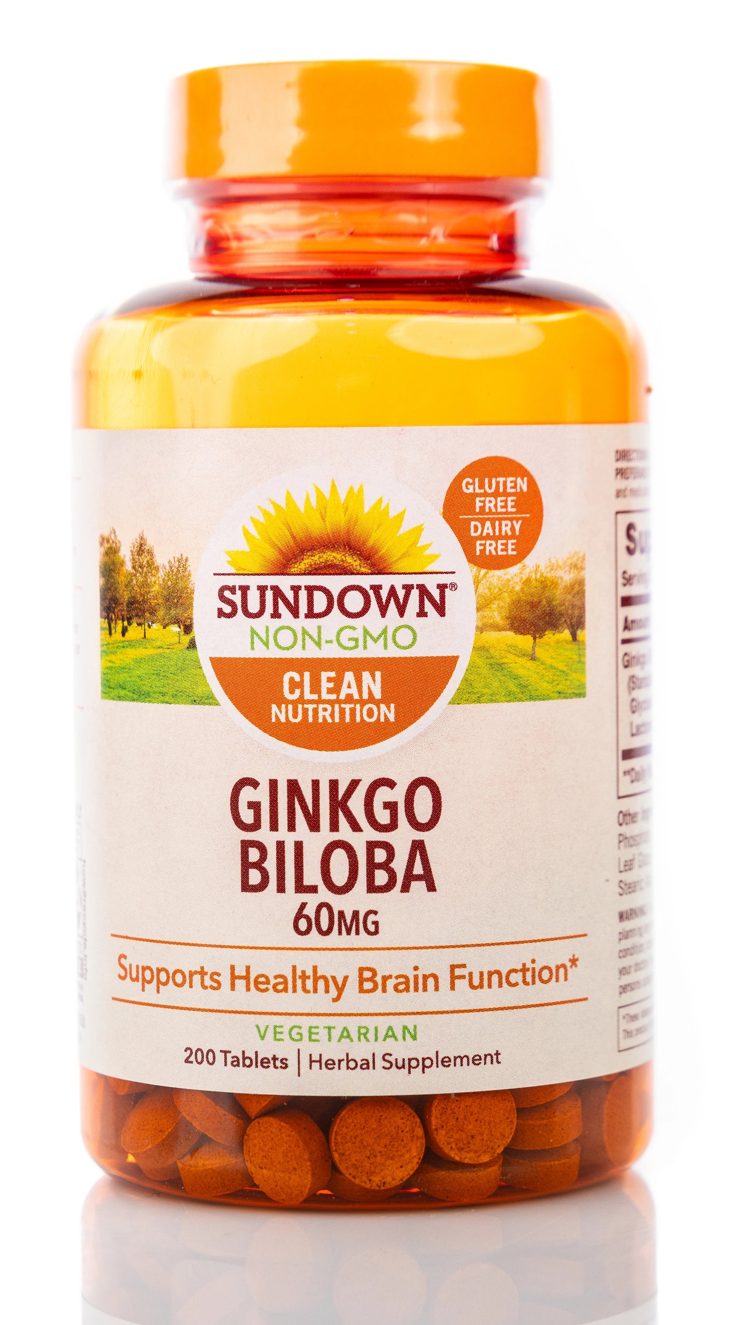 Sundown Ginko Biloba 60mg 200 Tablets