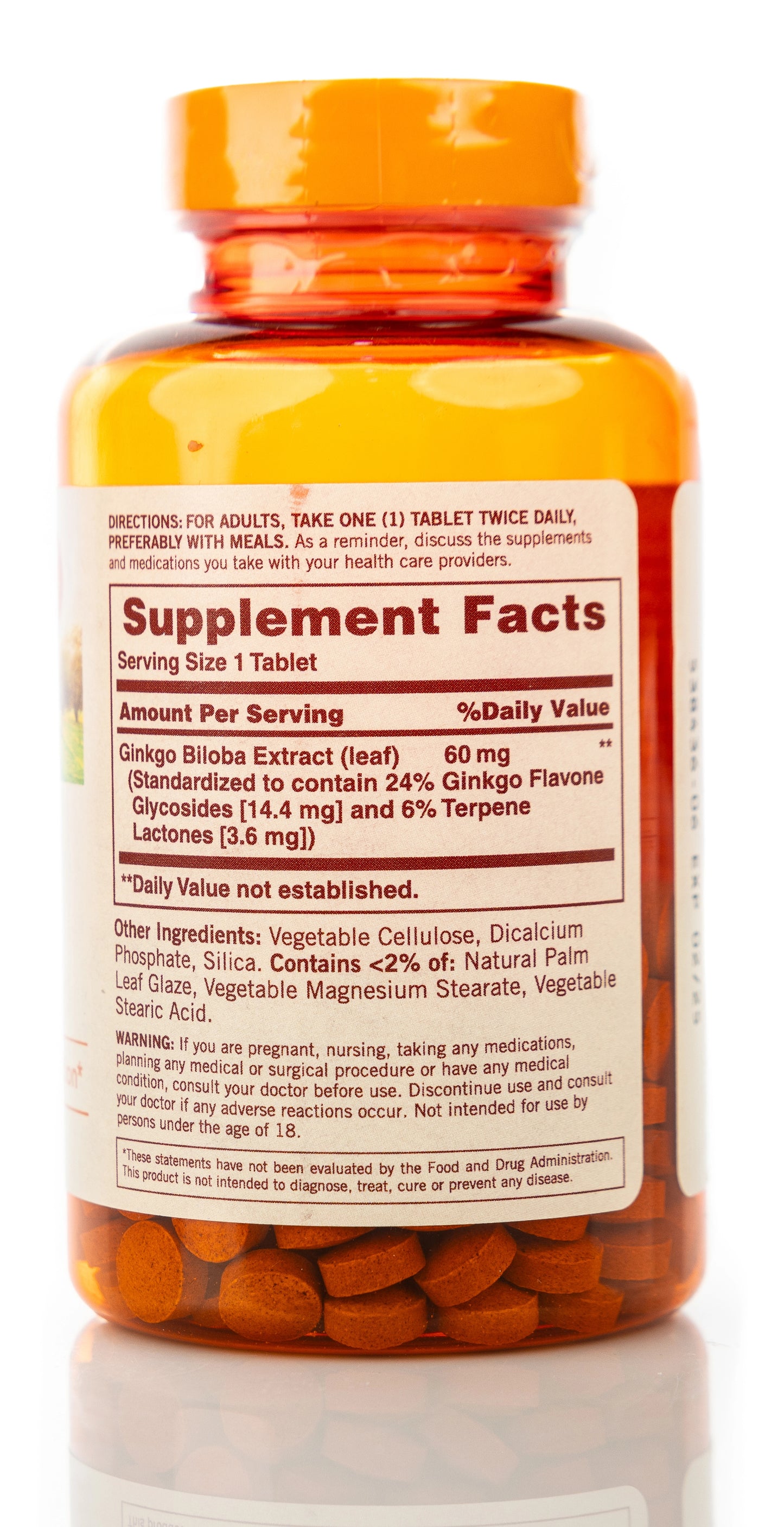 Sundown Ginko Biloba 60mg 200 Tablets
