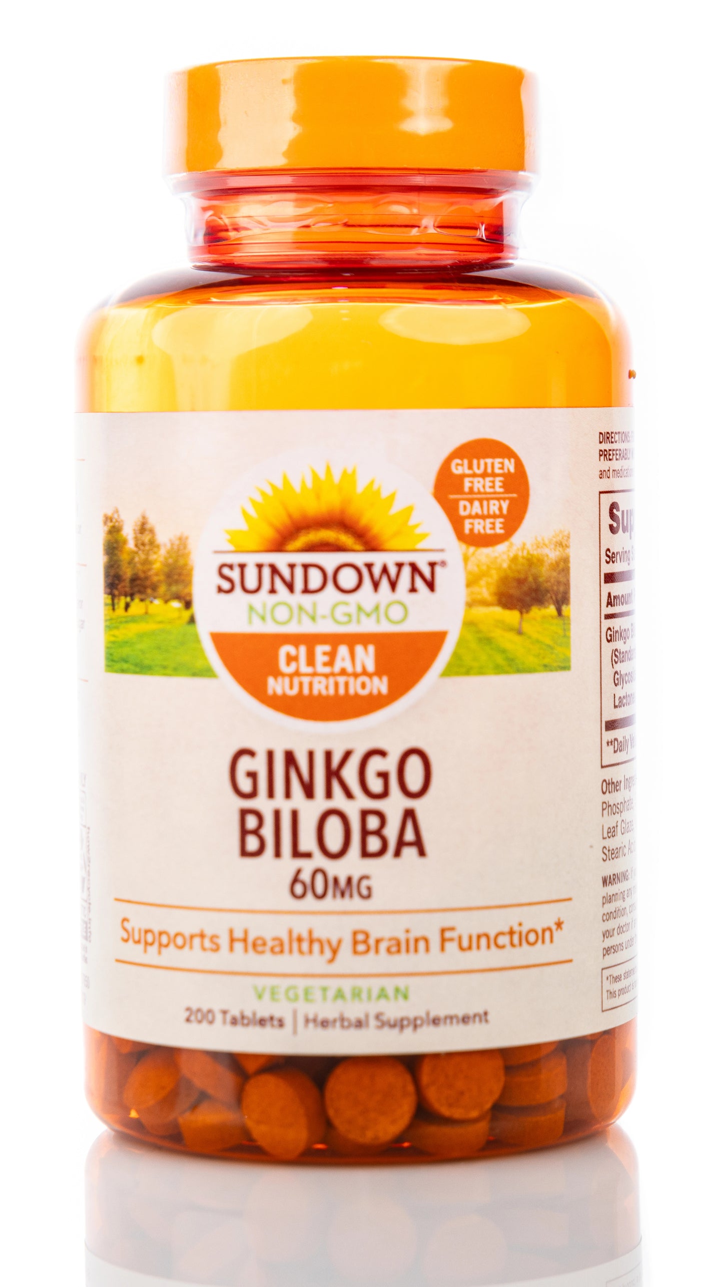 Sundown Ginko Biloba 60mg 200 Tablets
