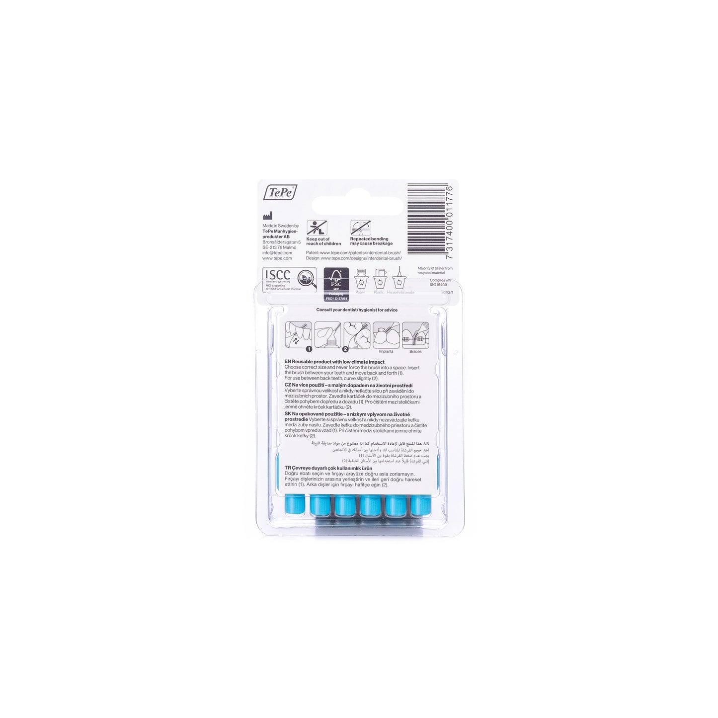 Tepe Interdental Brush 0.6 mm Blue